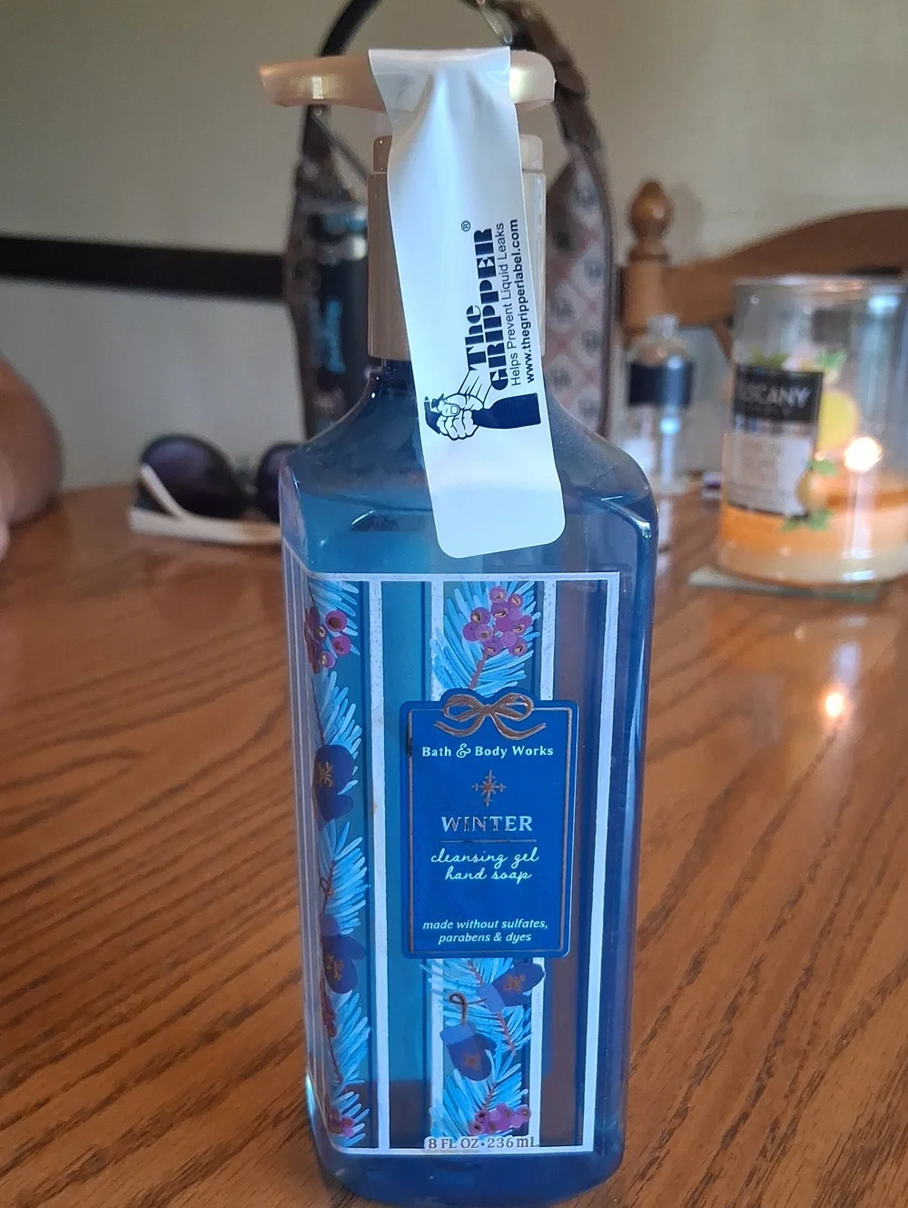 Bath & Body Works Winter Cleansing Gel Hand Soap - Blue